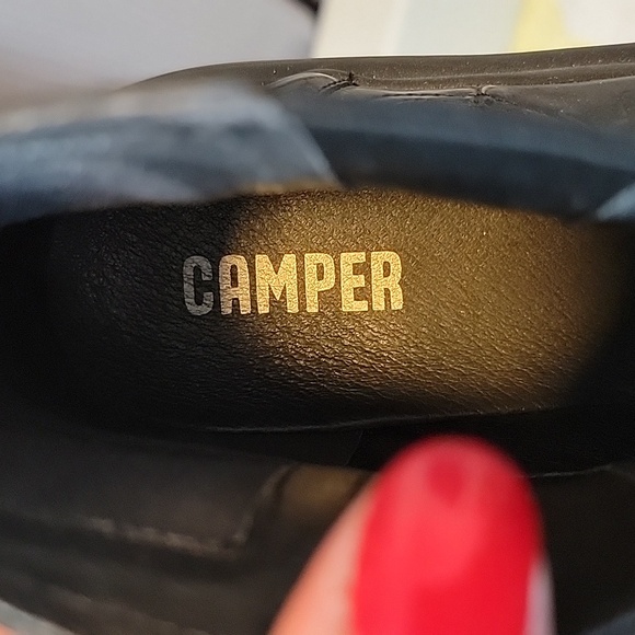 Camper Turtle Black Ankle Boots Size 40 main image 0